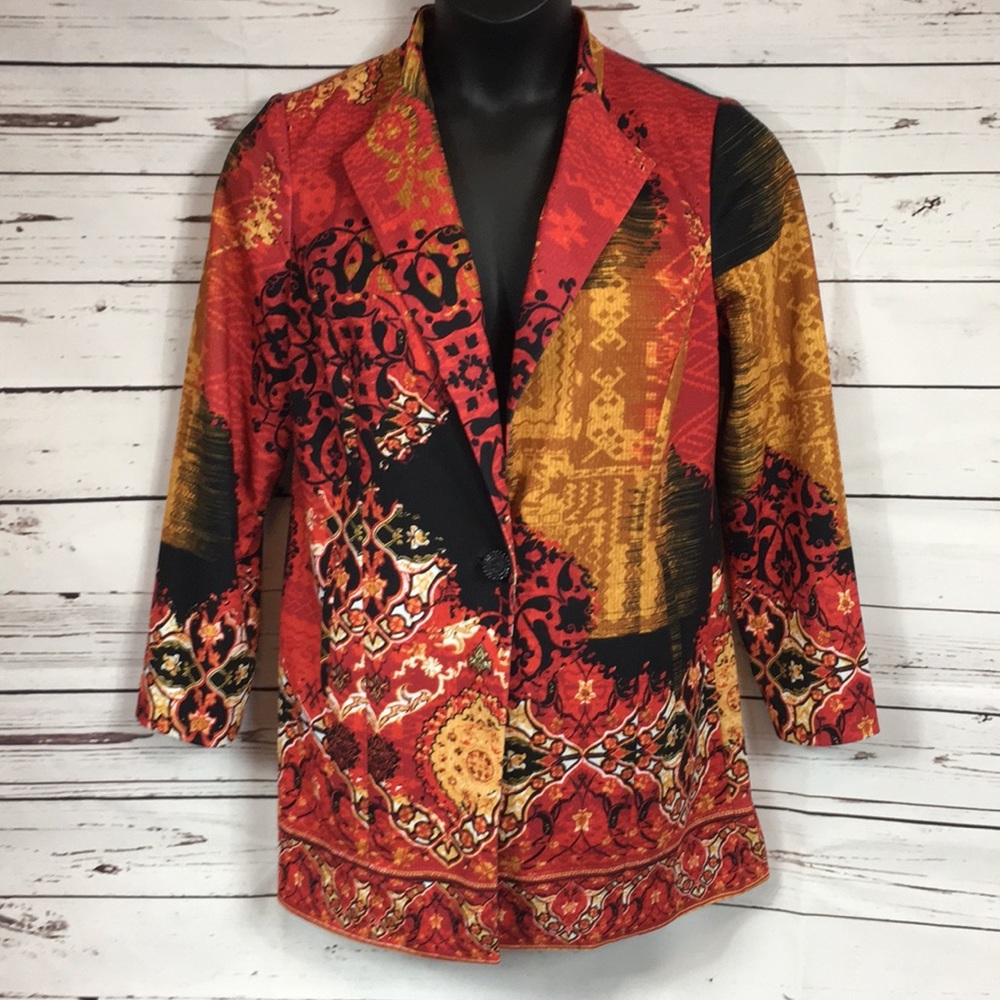 Chico’s multi colored  jacket.